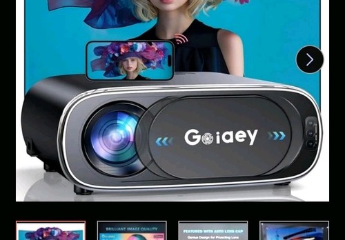 Goiaey auto focus projector - auto,