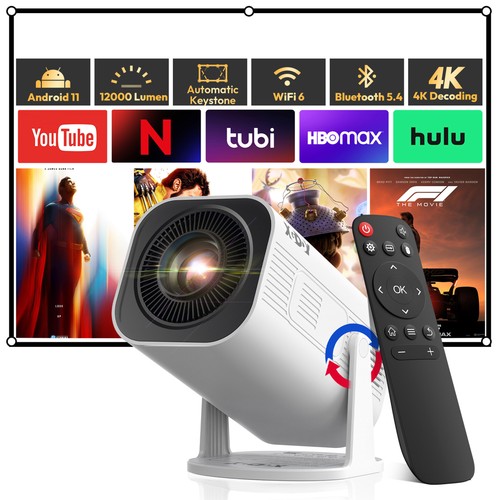 Projector smart android - 4k, tv